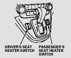 The ignition switch must be in the
