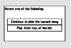 After you select the play mode, the