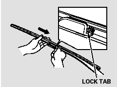 2. Disconnect the blade assembly