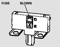 3. Check each of the large fuses in