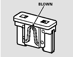 5. Look for a blown wire inside the