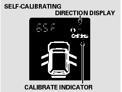 If you see ‘‘- -’’ in the direction