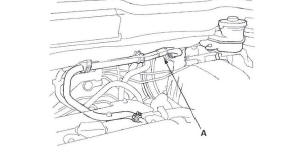 Honda CR-V. Conventional Brake Components