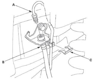 Honda CR-V. Conventional Brake Components