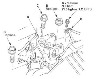 Honda CR-V. Cylinder Head