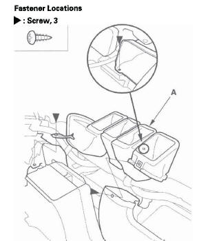 Honda CR-V. Dashboard