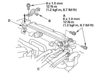 Honda CR-V. Cylinder Head