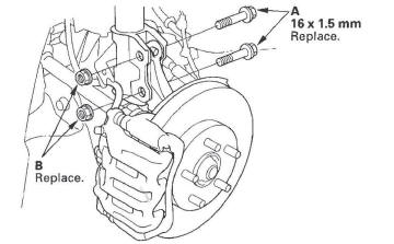 Honda CR-V. Front Suspension