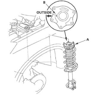 Honda CR-V. Front Suspension