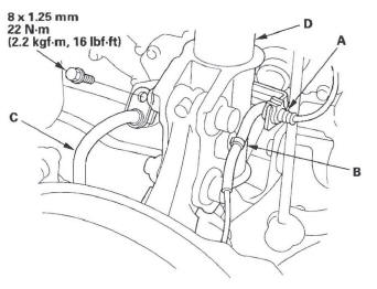 Honda CR-V. Front Suspension