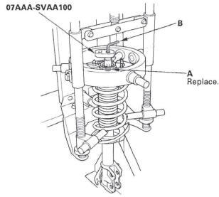 Honda CR-V. Front Suspension