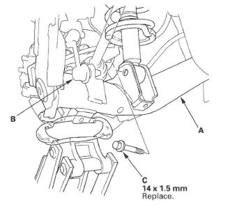 Honda CR-V. Rear Suspension