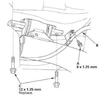 Honda CR-V. Rear Suspension