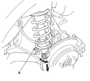 Honda CR-V. Rear Suspension