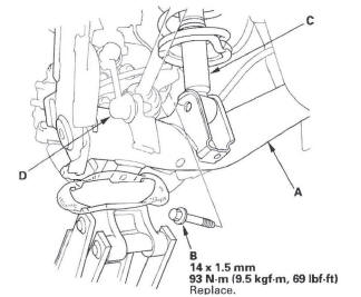 Honda CR-V. Rear Suspension