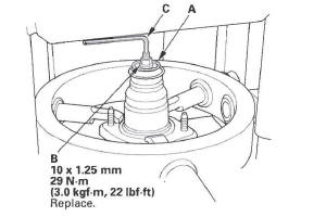 Honda CR-V. Rear Suspension