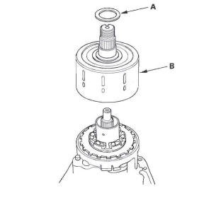 Honda CR-V. Rear Differential