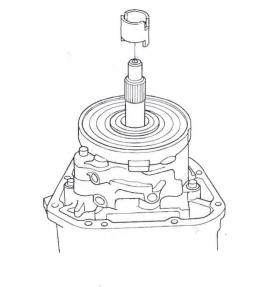 Honda CR-V. Rear Differential