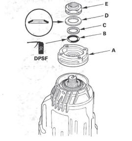 Honda CR-V. Rear Differential