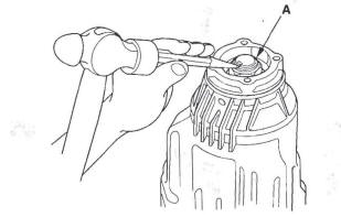 Honda CR-V. Rear Differential