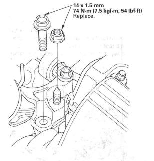 Honda CR-V. Engine Installation