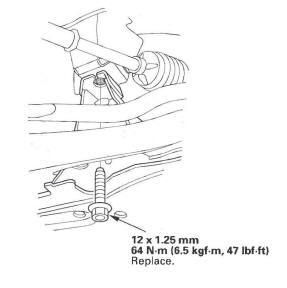 Honda CR-V. Engine Installation