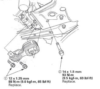 Honda CR-V. Engine Installation