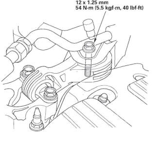 Honda CR-V. Engine Installation