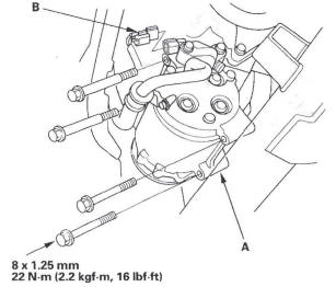 Honda CR-V. Engine Installation