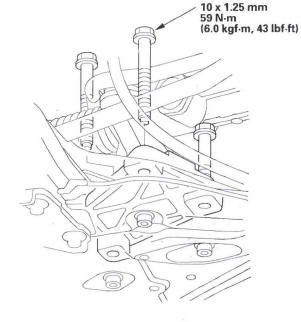 Honda CR-V. Engine Installation