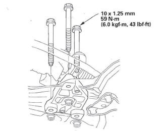 Honda CR-V. Engine Installation