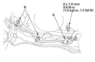 Honda CR-V. Engine Installation