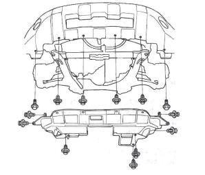 Honda CR-V. Engine Installation