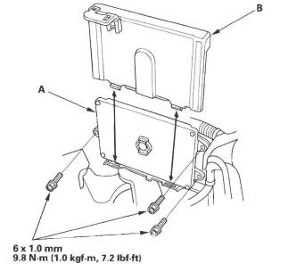 Honda CR-V. Engine Installation