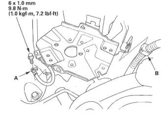 Honda CR-V. Engine Installation