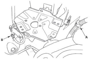 Honda CR-V. Engine Removal