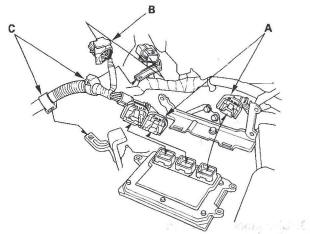 Honda CR-V. Engine Removal