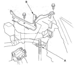 Honda CR-V. Engine Removal