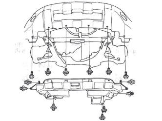 Honda CR-V. Engine Removal