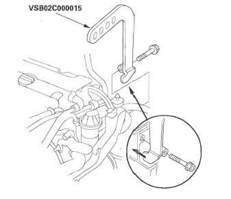 Honda CR-V. Engine Removal