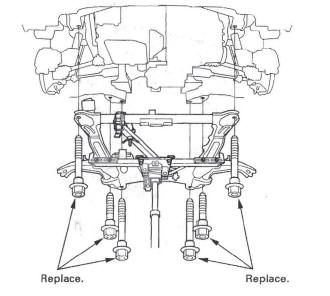 Honda CR-V. Engine Removal