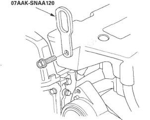 Honda CR-V. Engine Removal