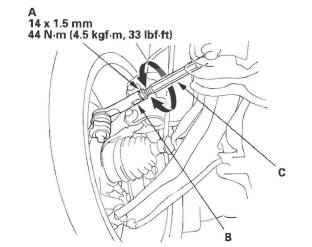 Honda CR-V. Front and Rear Suspension