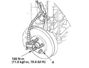 Honda CR-V. Front and Rear Suspension