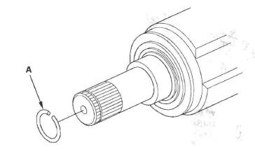 Honda CR-V. Driveline/Axle