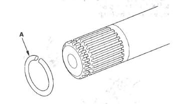 Honda CR-V. Driveline/Axle