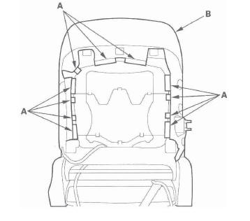 Honda CR-V. Seats
