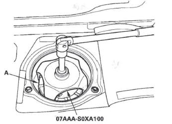 Honda CR-V. Fuel Tank Unit Removal/Installation