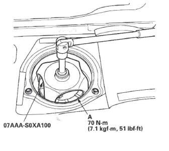 Honda CR-V. Fuel Tank Unit Removal/Installation