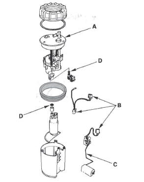 Honda CR-V. Fuel Filter Replacement